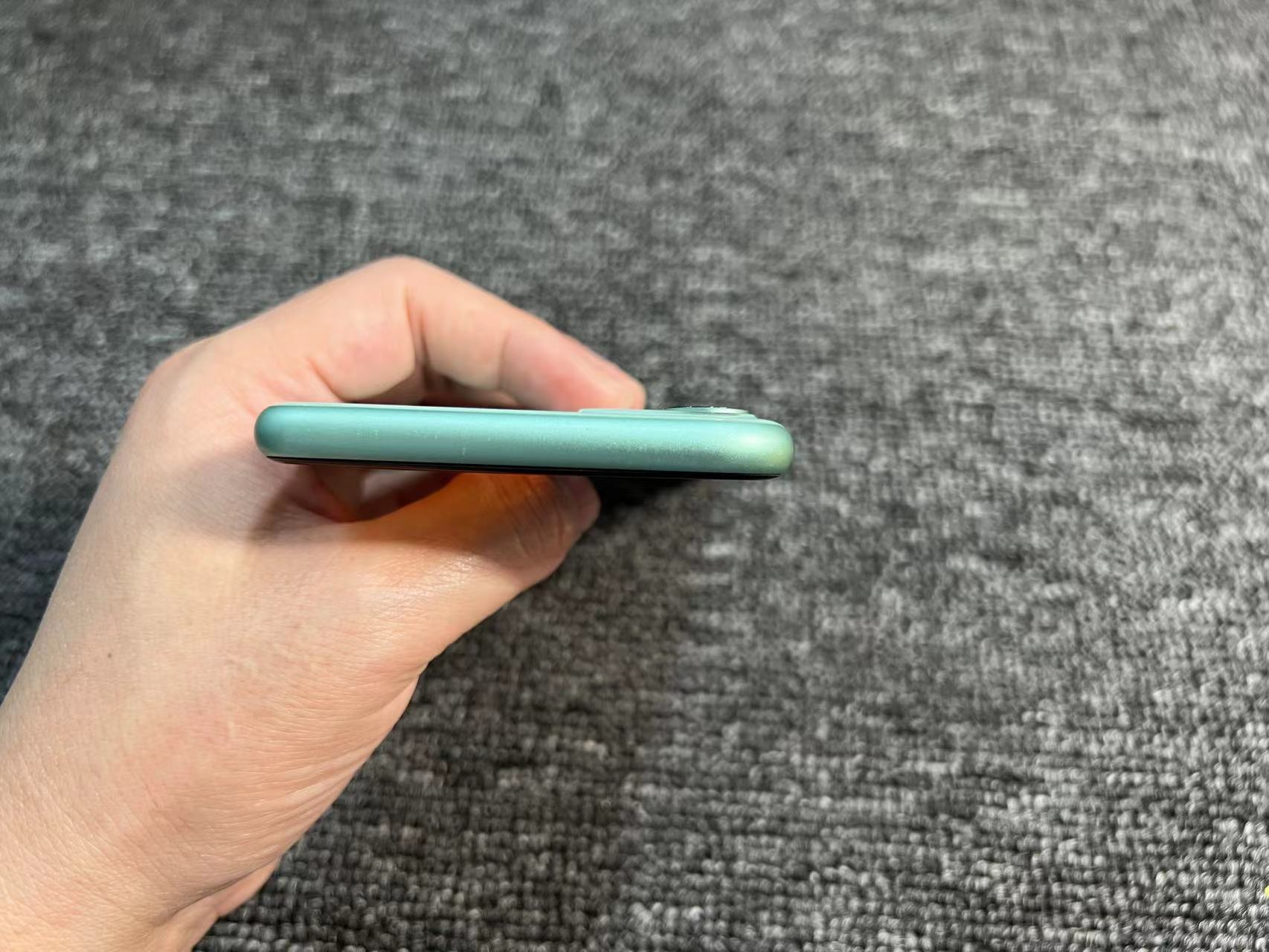 iPhone 11 国行 128G 绿色 维修过主板 98%电 屏小花框靓