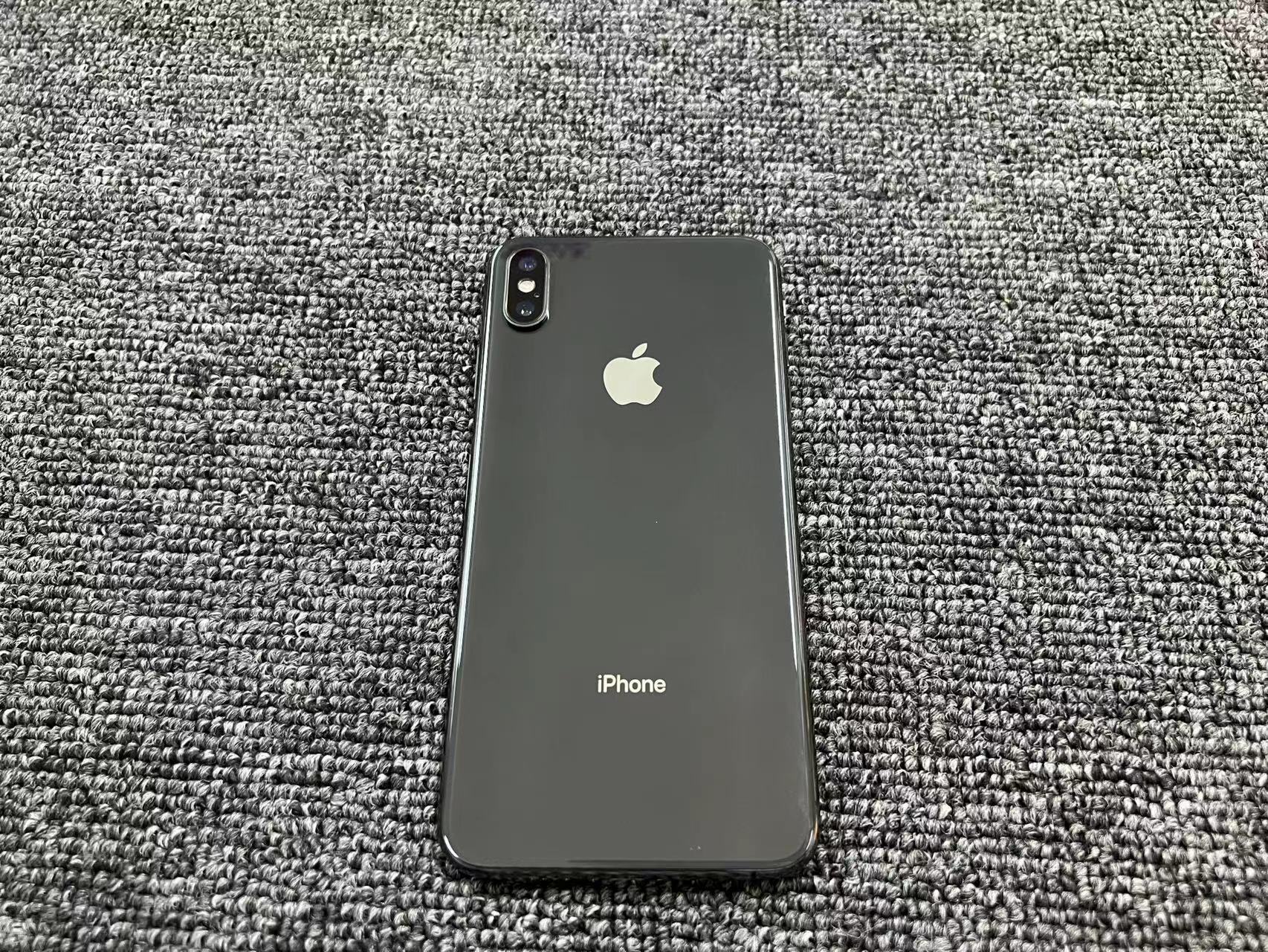 iPhone xsmax 64G 国行 黑色 87%电 换前后摄像头 面容解锁偶尔失灵